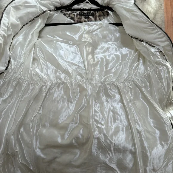 Laundry by Shelli Segal Women's Faux-Fur-Trim Hooded Puffer Coat size M - Picture 13 of 13